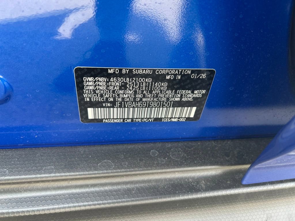 New 2026 Subaru WRX Premium image 15