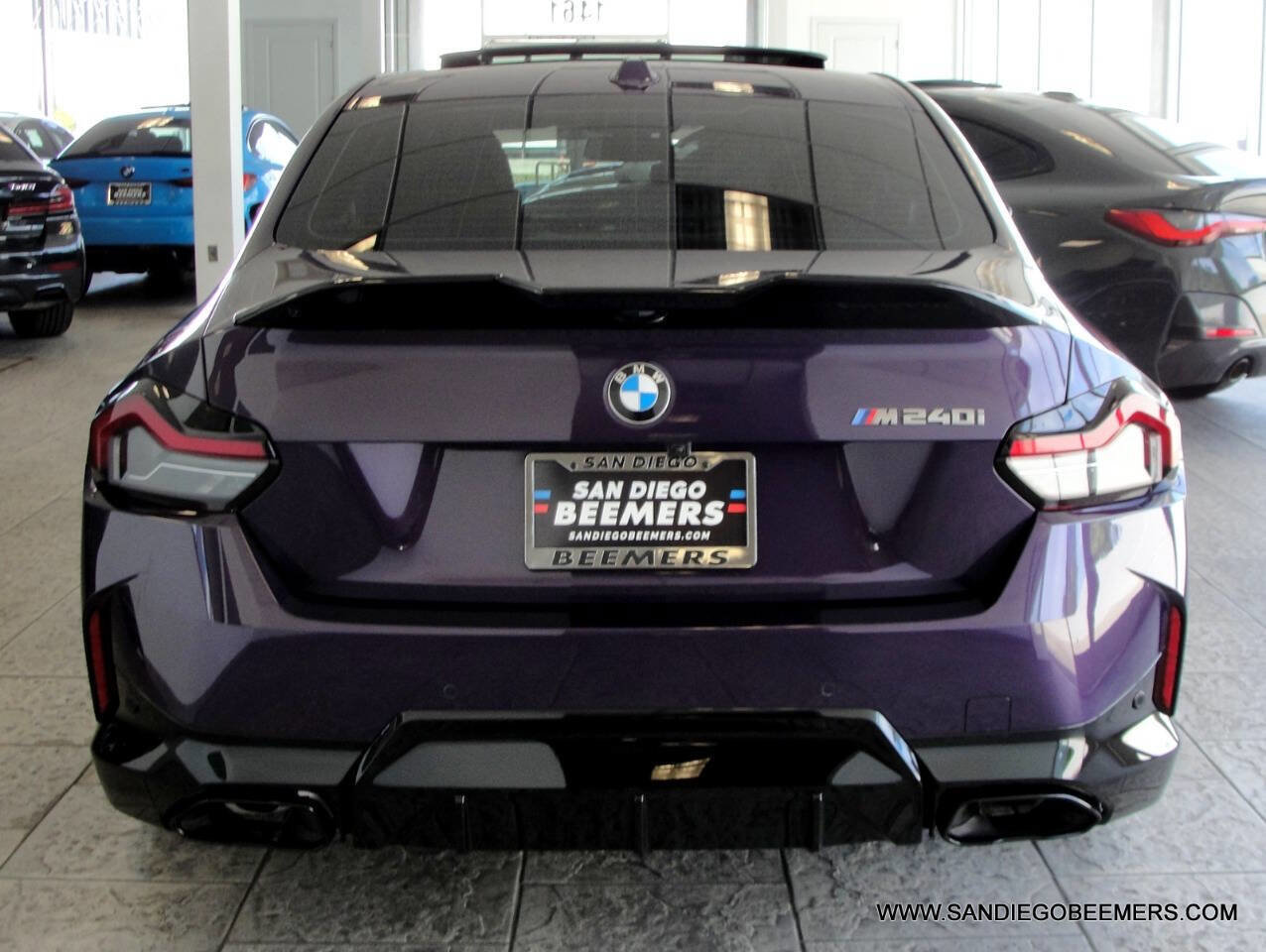 Used 2023 BMW M240i M240i M PERF+BLUE M BRAKES+DRI w/ Premium Package image 74