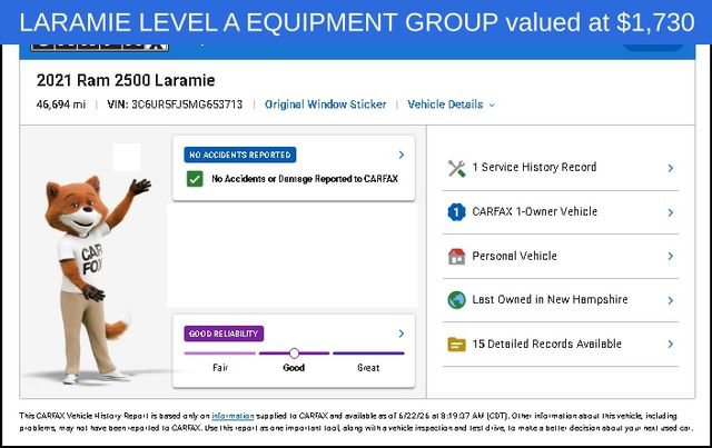 Used 2021 RAM 2500 Laramie AWD/4WD image 4