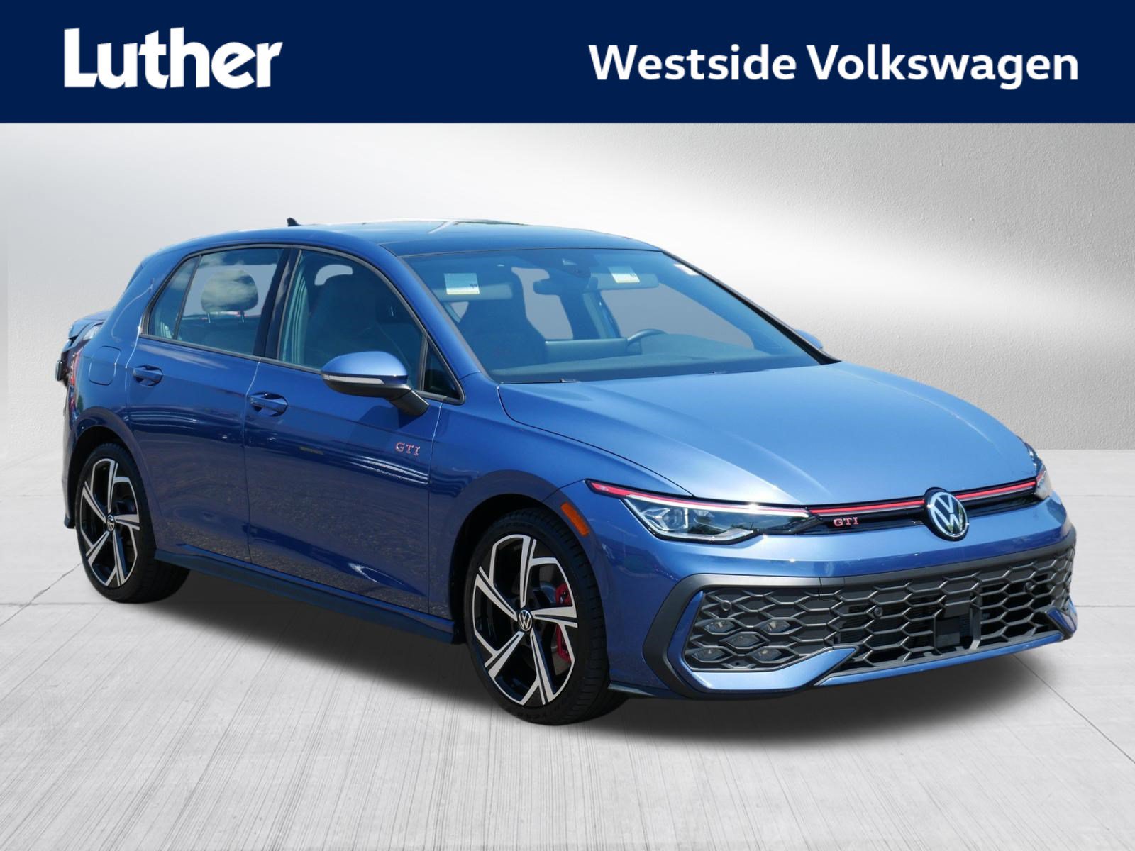 Certified 2025 Volkswagen GTI SE w/ SE Leather Seating Package FWD image 1