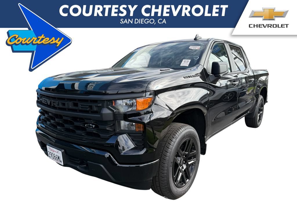 Used 2026 Chevrolet Silverado 1500 Custom w/ LPO, Dark Essentials Package