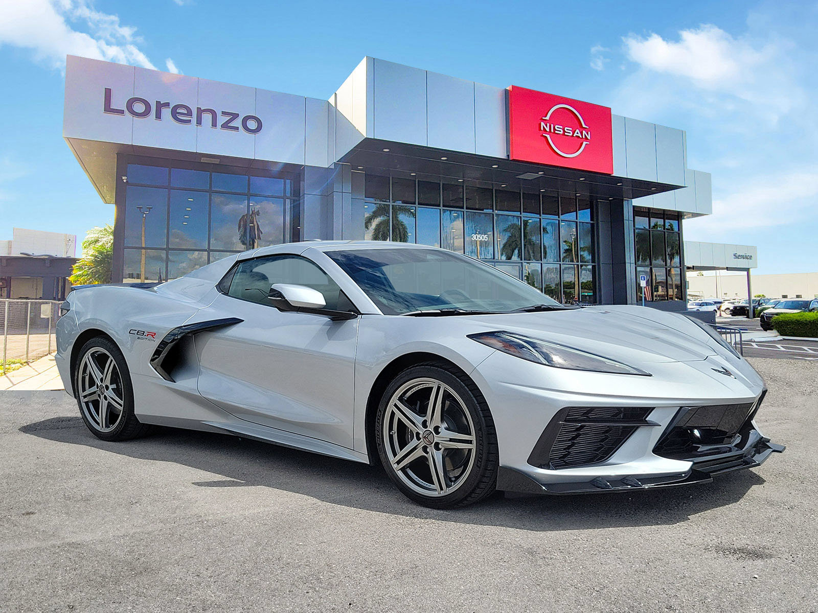 Used 2026 Chevrolet Corvette Stingray Convertible w/ 1LT RWD image 3