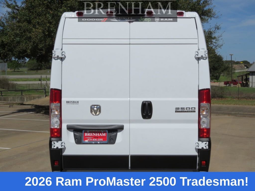 New 2026 RAM ProMaster 2500 FWD image 5