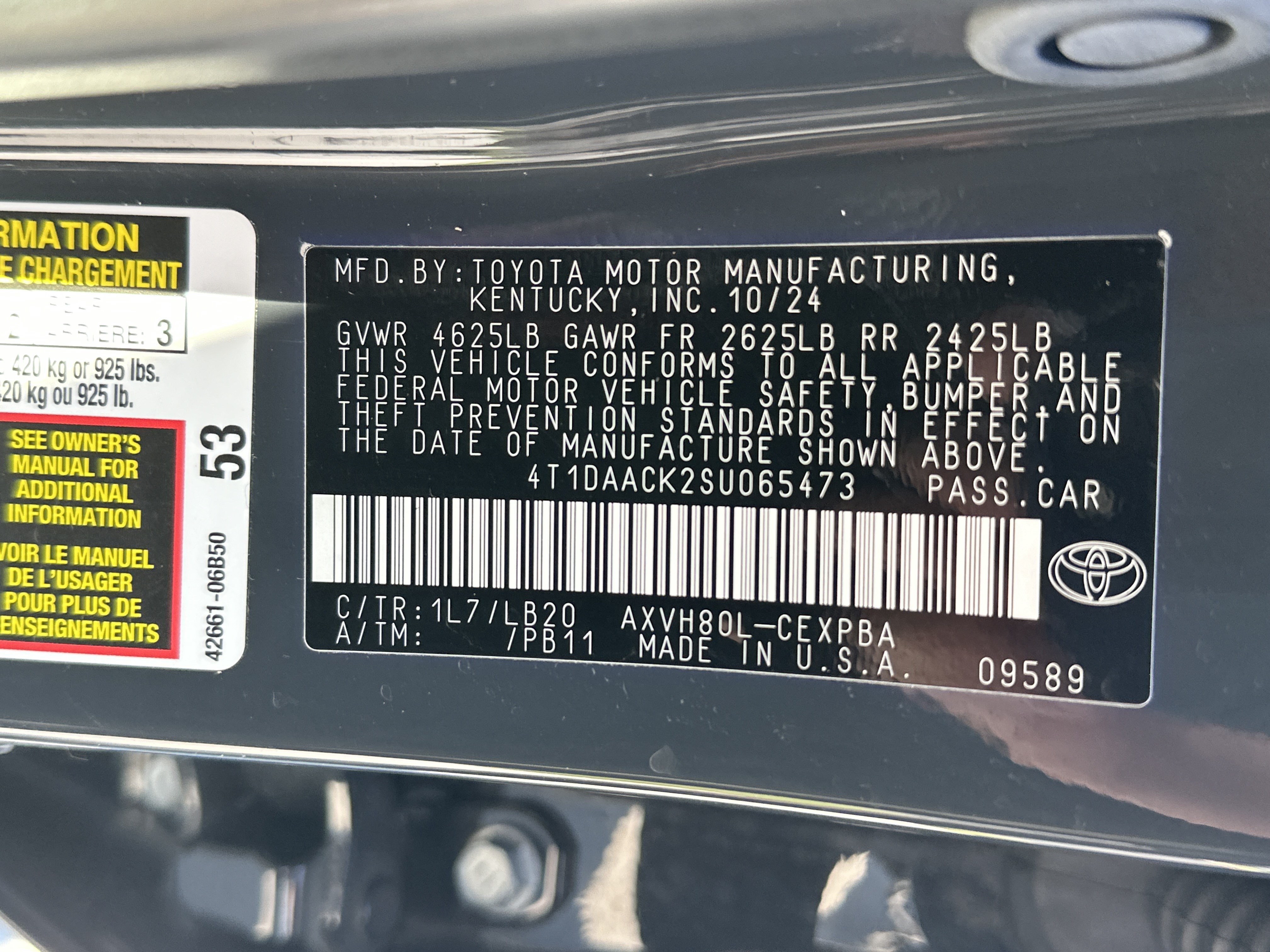 Used 2025 Toyota Camry XSE FWD image 35
