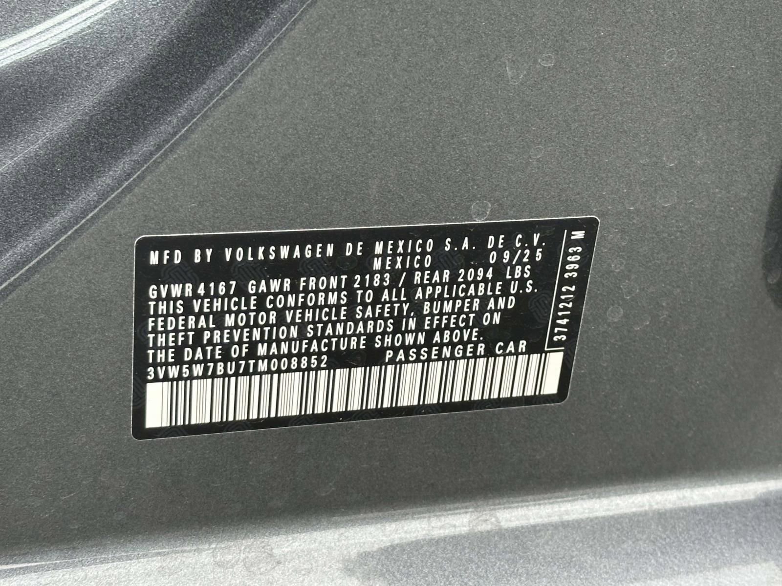 New 2026 Volkswagen Jetta S image 16