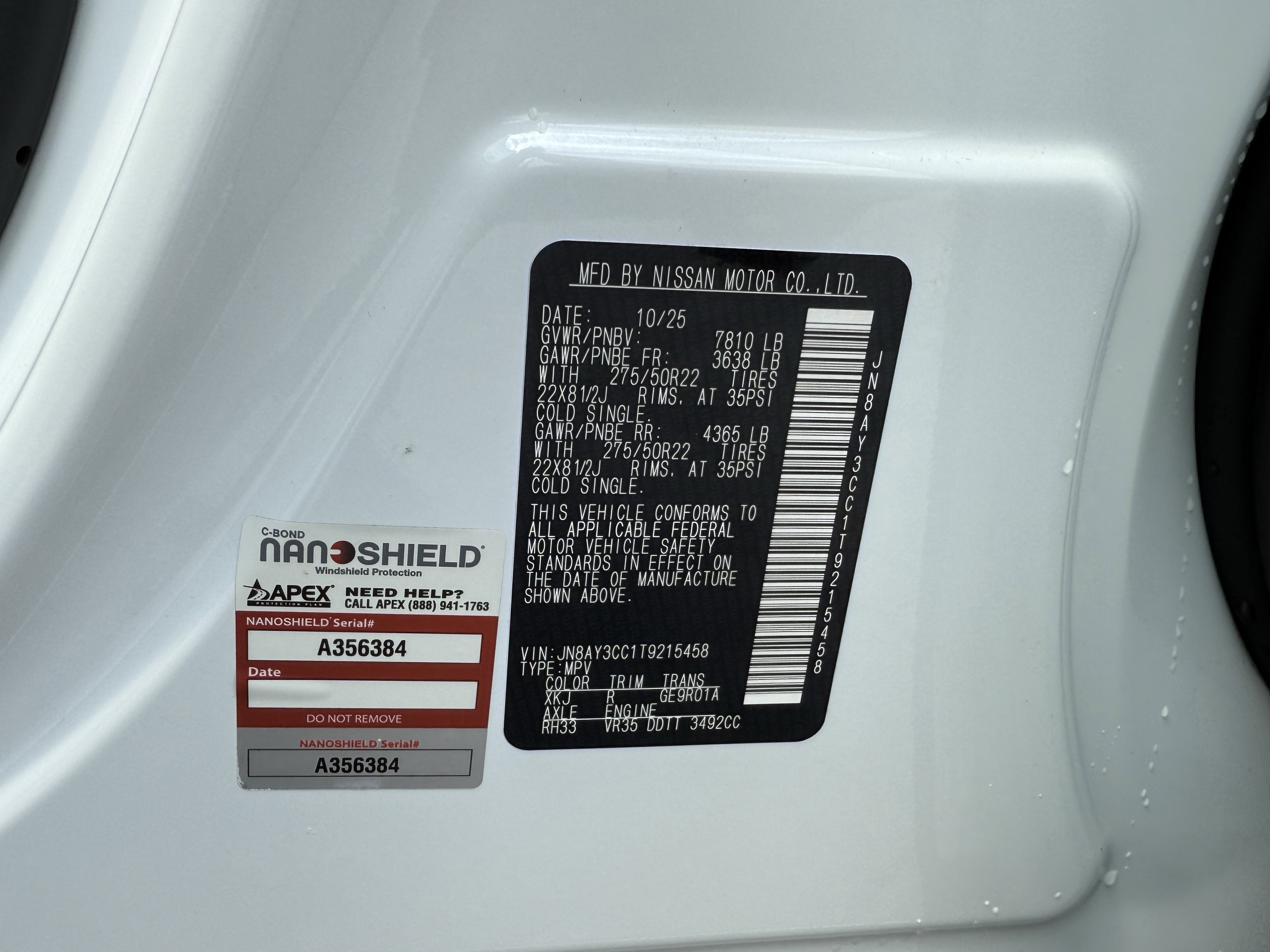 Used 2026 Nissan Armada Platinum Reserve AWD/4WD image 30