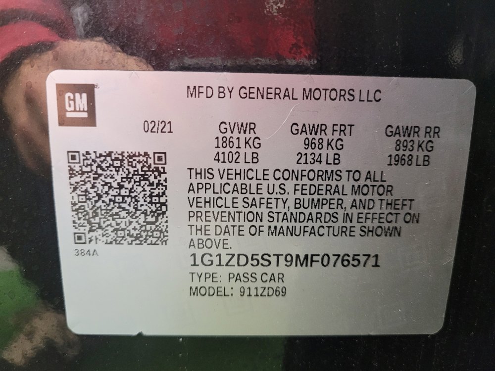 Used 2021 Chevrolet Malibu LT image 33