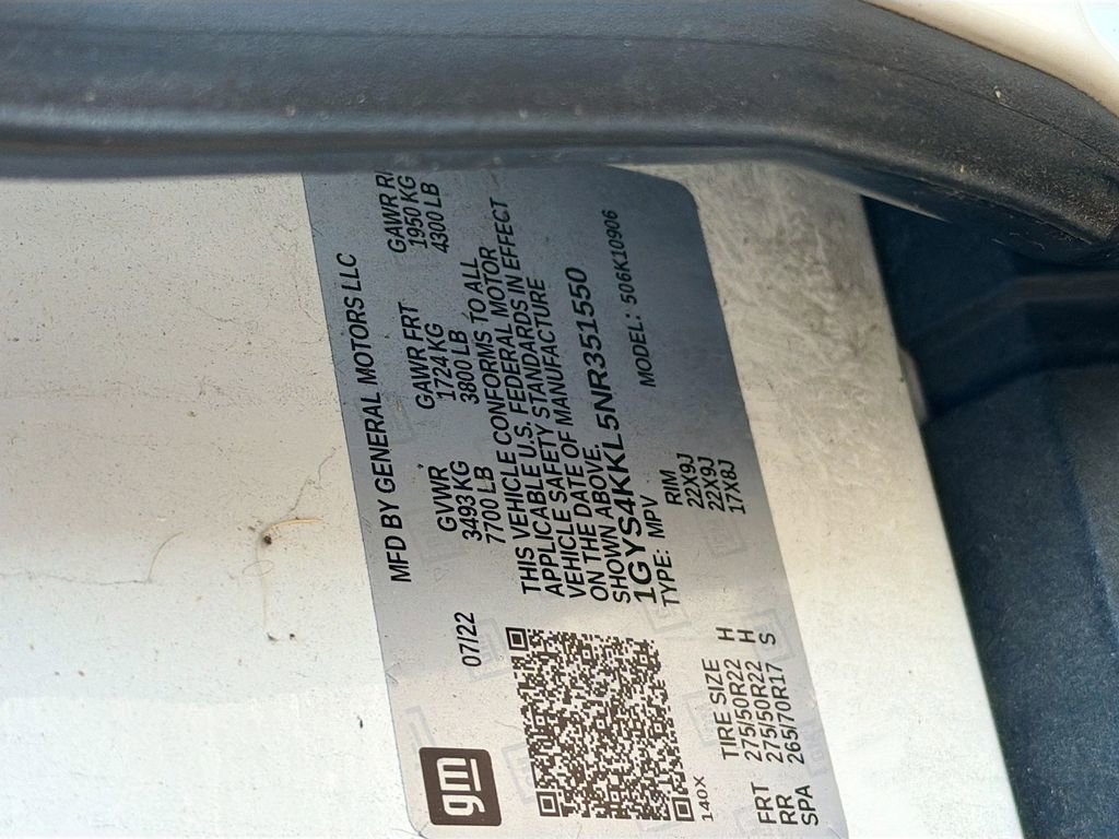 Used 2022 Cadillac Escalade ESV Premium Luxury image 35