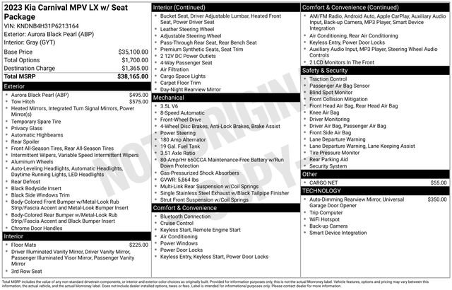 Used 2023 Kia Carnival LX image 18