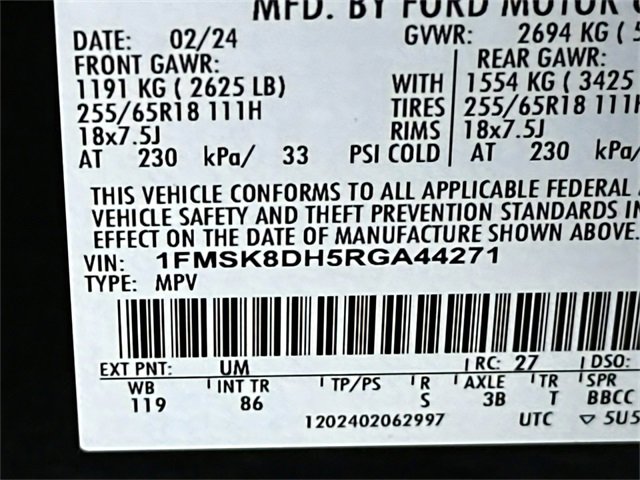 Used 2024 Ford Explorer XLT image 26