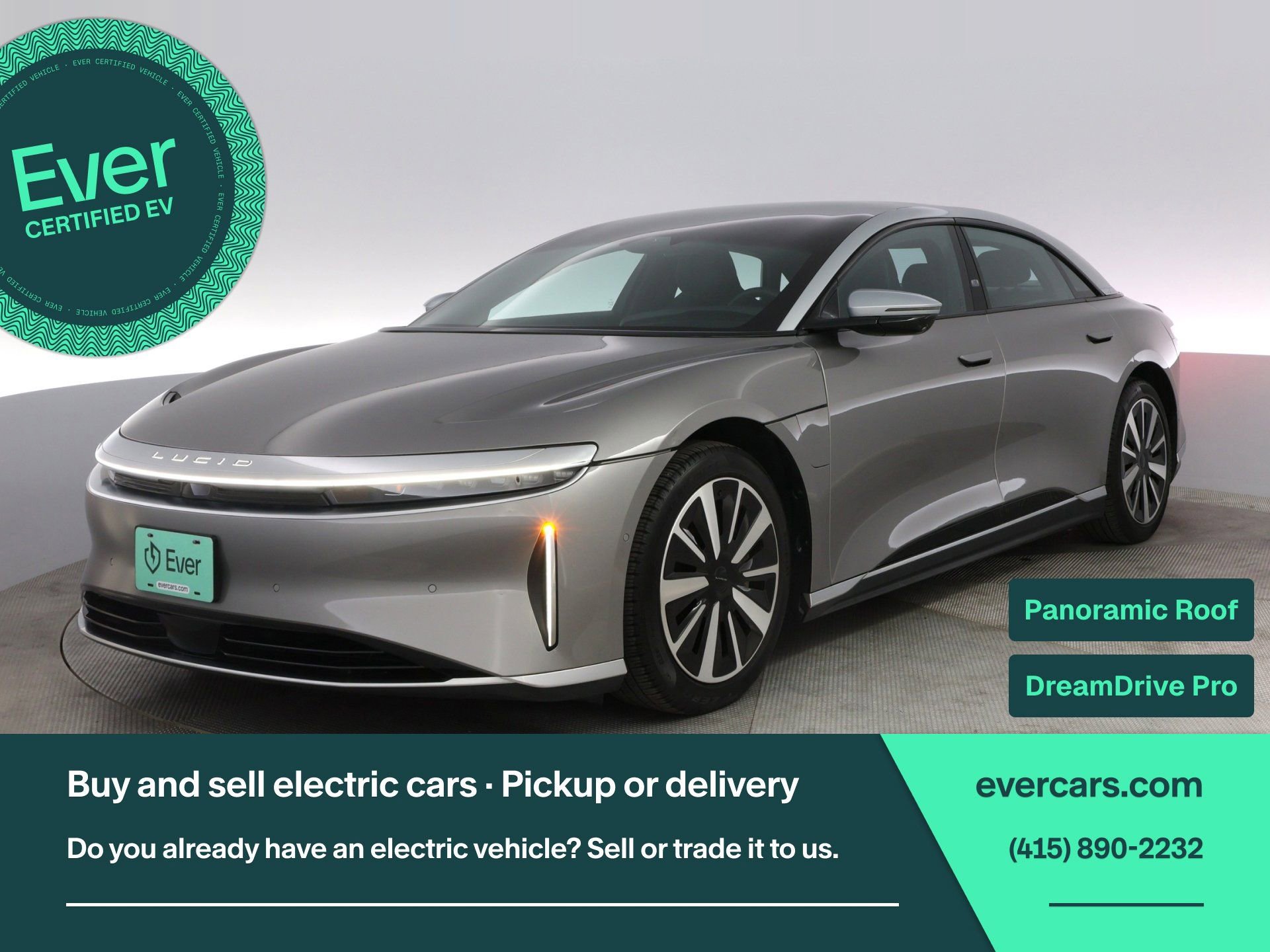 Used 2022 Lucid Air Grand Touring image 1