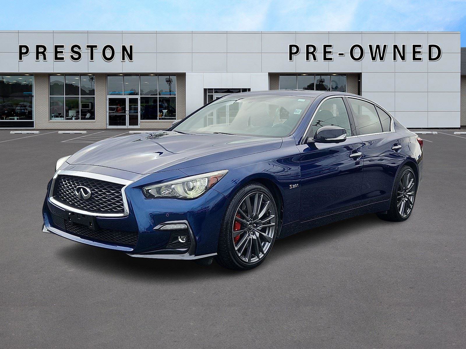 Used 2018 INFINITI Q50 Red Sport 400 w/ Sensory Package (Sport)