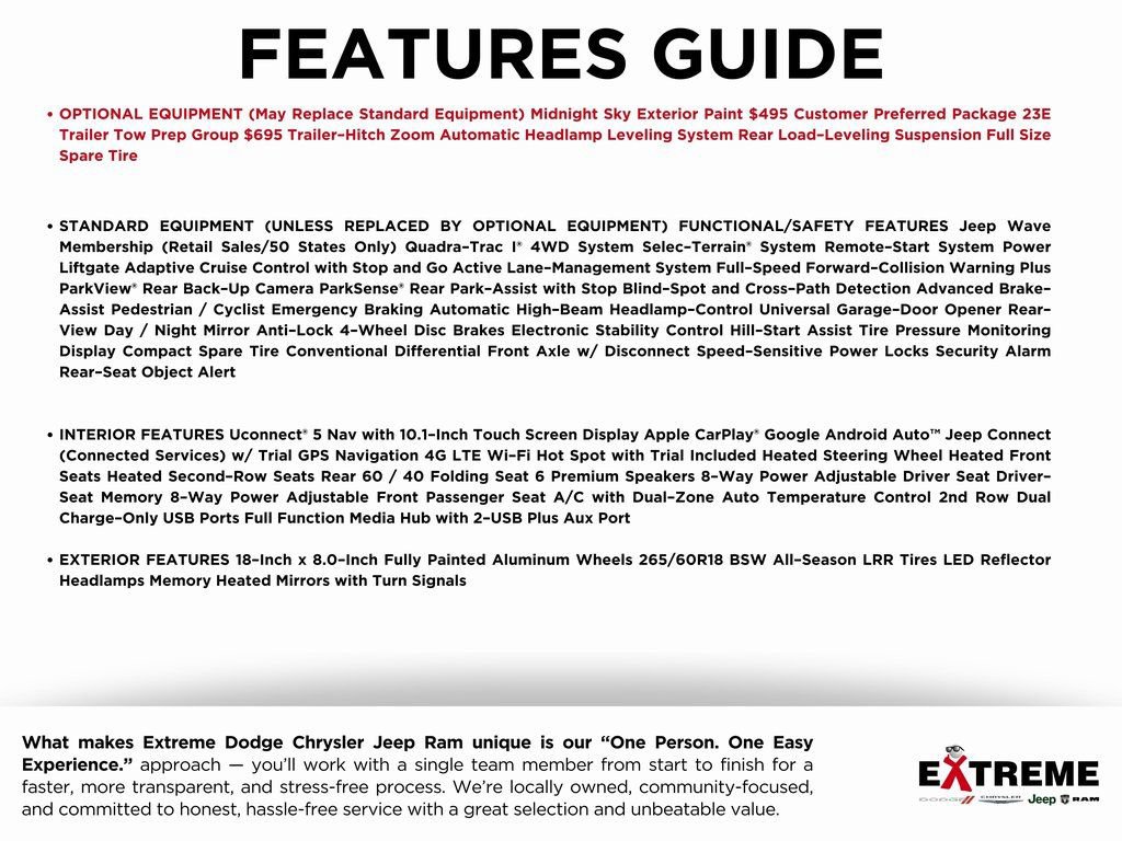 Used 2023 Jeep Grand Cherokee Limited w/ Trailer Tow Prep Group (B) image 2