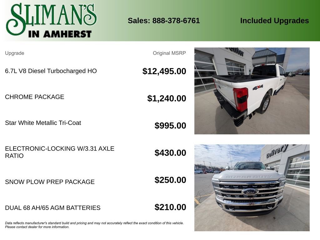 Used 2023 Ford F350 Lariat w/ Chrome Package image 12