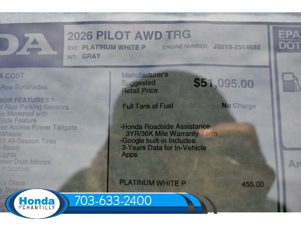 New 2026 Honda Pilot Touring image 39