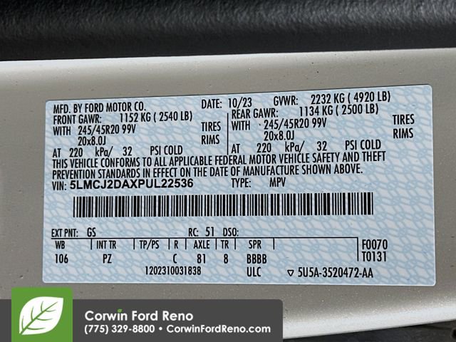 Used 2023 Lincoln Corsair Reserve w/ Equipment Group 202A image 34