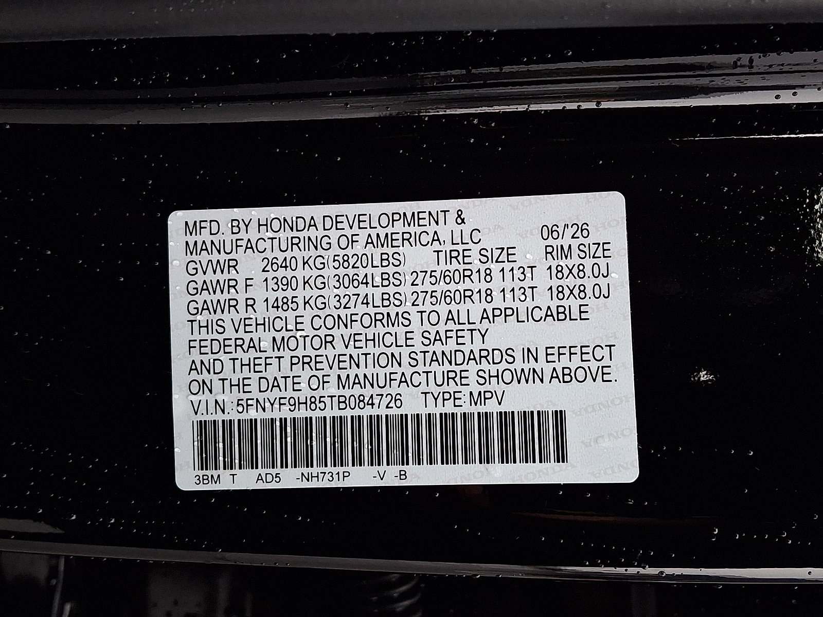 New 2026 Honda Passport TrailSport Elite image 10