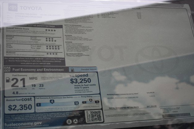 New 2026 Toyota Tacoma TRD Off-Road AWD/4WD image 14