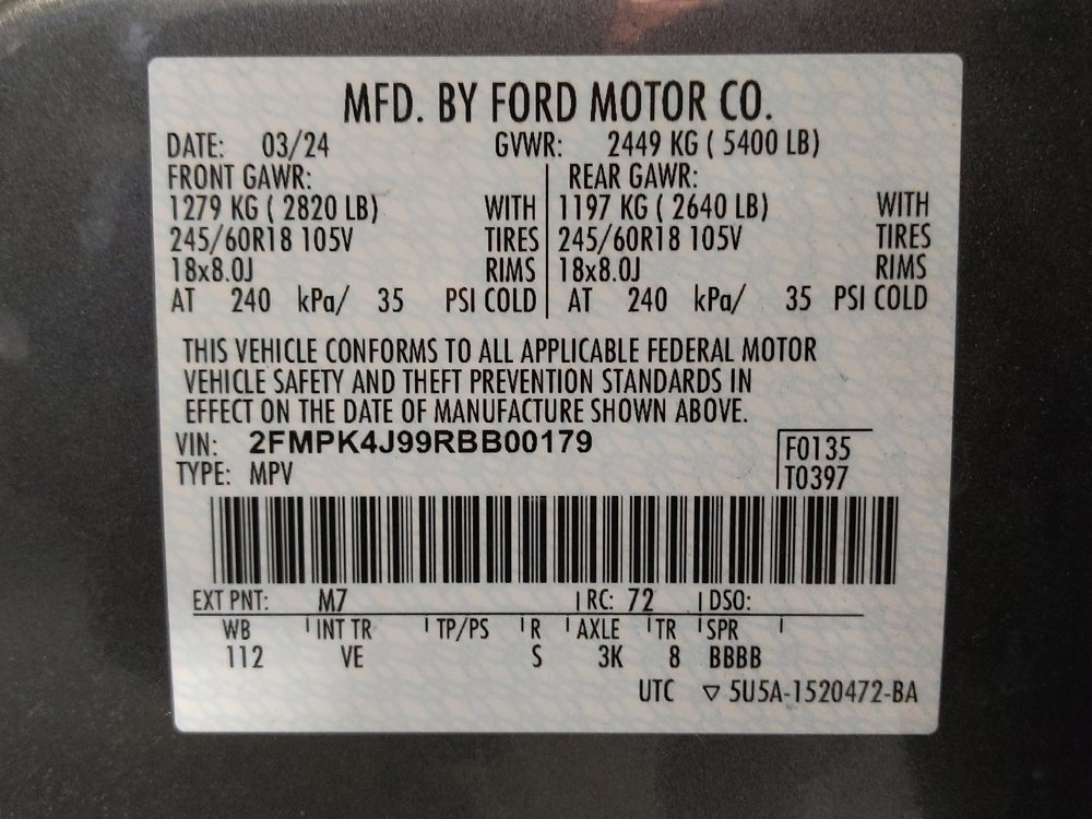 Used 2024 Ford Edge SEL image 33