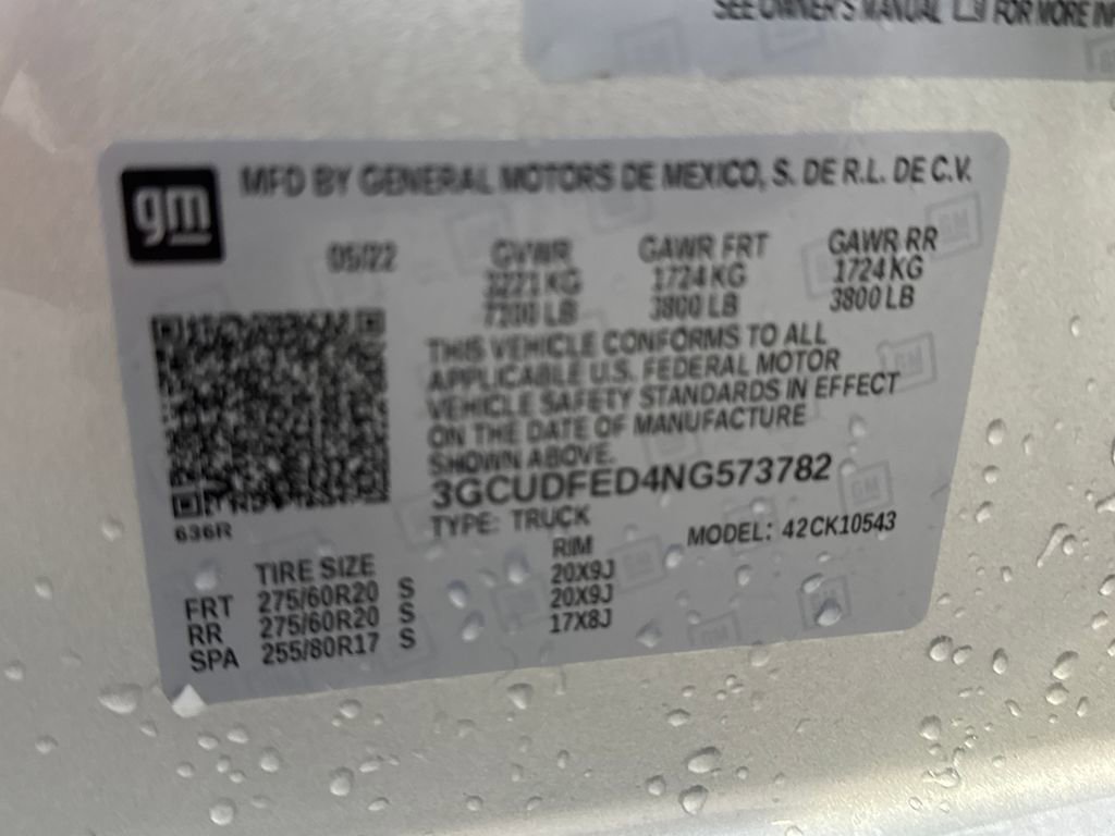 Used 2022 Chevrolet Silverado 1500 LT Trail Boss w/ LT Trail Boss Premium Package image 40