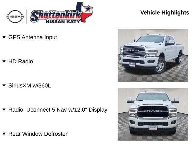 Used 2024 RAM 2500 Laramie w/ Safety Group AWD/4WD image 12