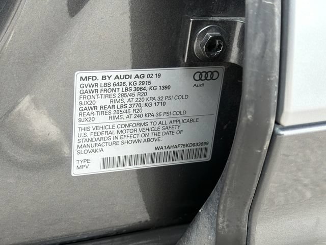 Used 2019 Audi Q7 2.0T Premium w/ Convenience Package AWD/4WD image 30
