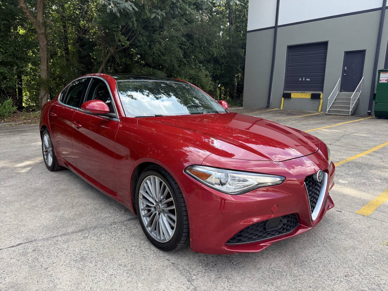 Used 2017 Alfa Romeo Giulia Ti w/ TI Lusso Light Wood Package RWD image 1