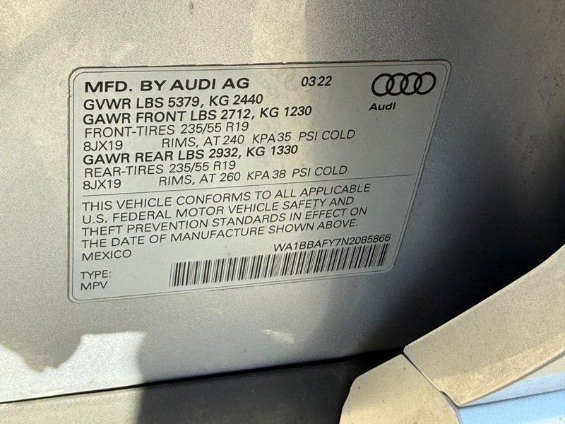 Used 2022 Audi Q5 2.0T Premium Plus w/ Premium Plus Package AWD/4WD image 31
