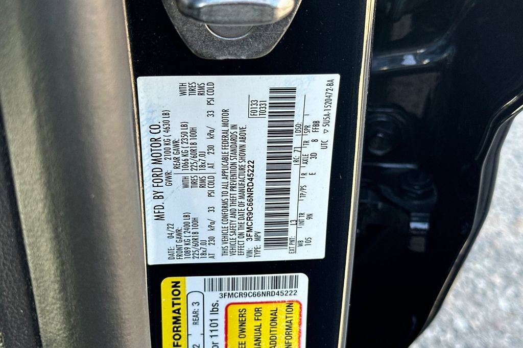 Used 2022 Ford Bronco Sport Outer Banks image 29