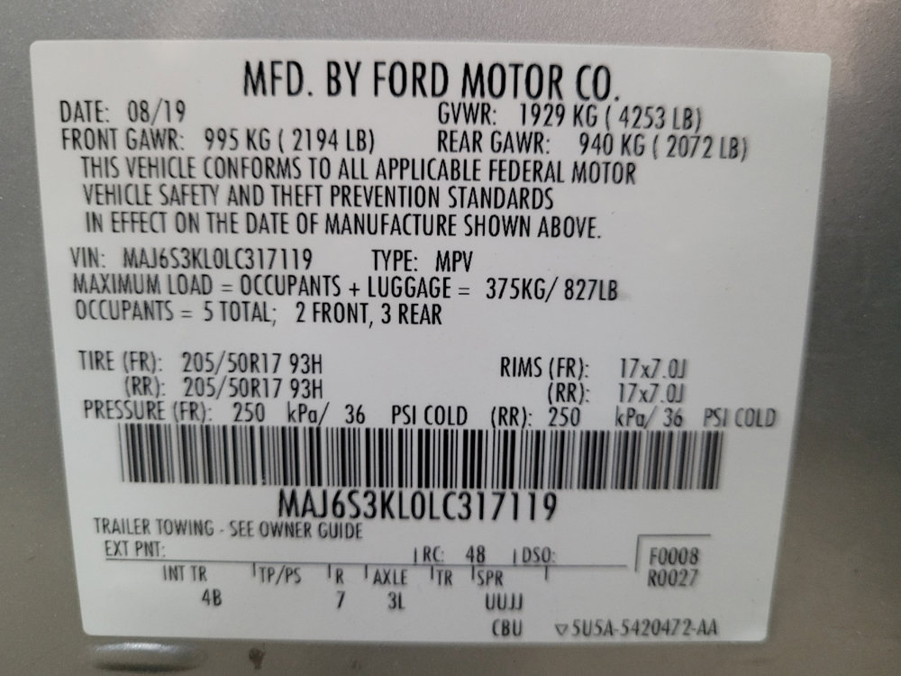 Used 2020 Ford EcoSport Titanium image 33