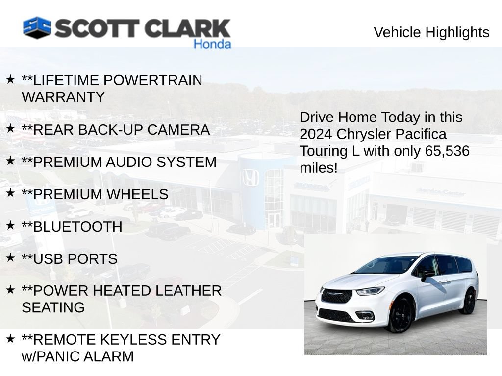 Used 2024 Chrysler Pacifica Touring-L FWD image 11