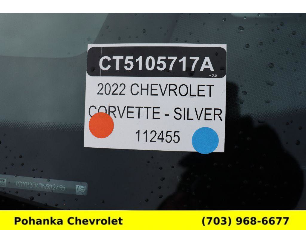 Certified 2022 Chevrolet Corvette Stingray Preferred Conv w/ 2LT image 29