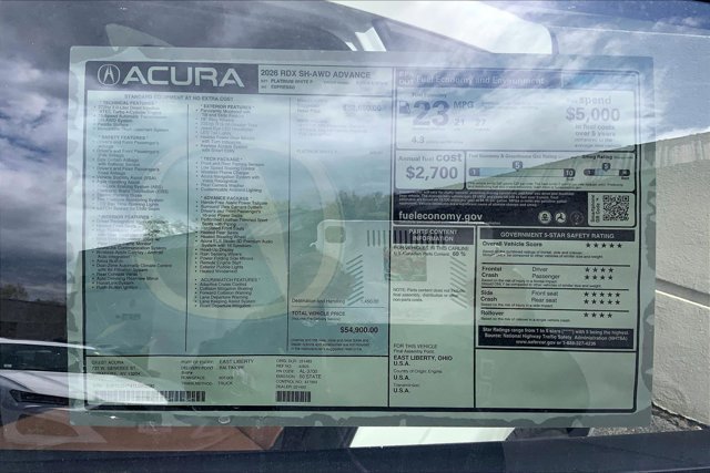 New 2026 Acura RDX SH-AWD w/ Advance Package image 19