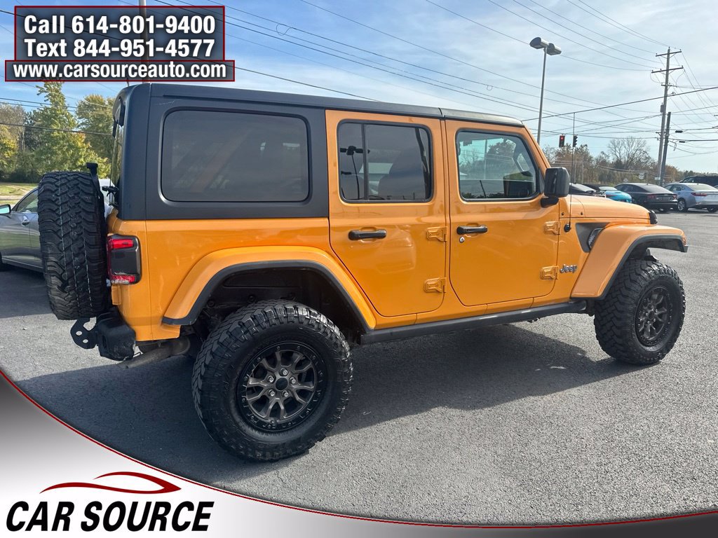 Used 2018 Jeep Wrangler Unlimited Sahara w/ Uconnect 4C Nav & Sound Group AWD/4WD image 9
