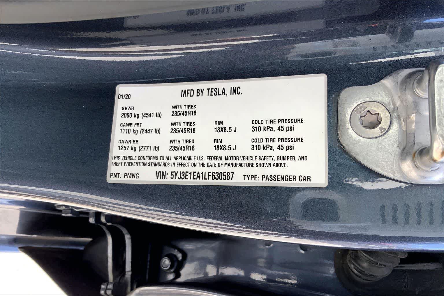 Used 2020 Tesla Model 3 Standard Range Plus RWD image 20