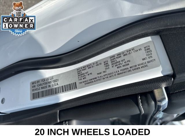 Used 2022 Jeep Grand Cherokee Overland AWD/4WD image 27