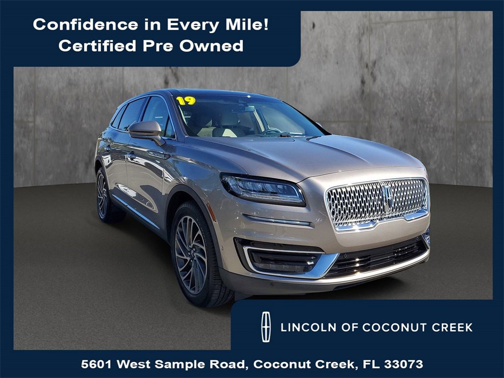 Used 2019 Lincoln Nautilus Reserve