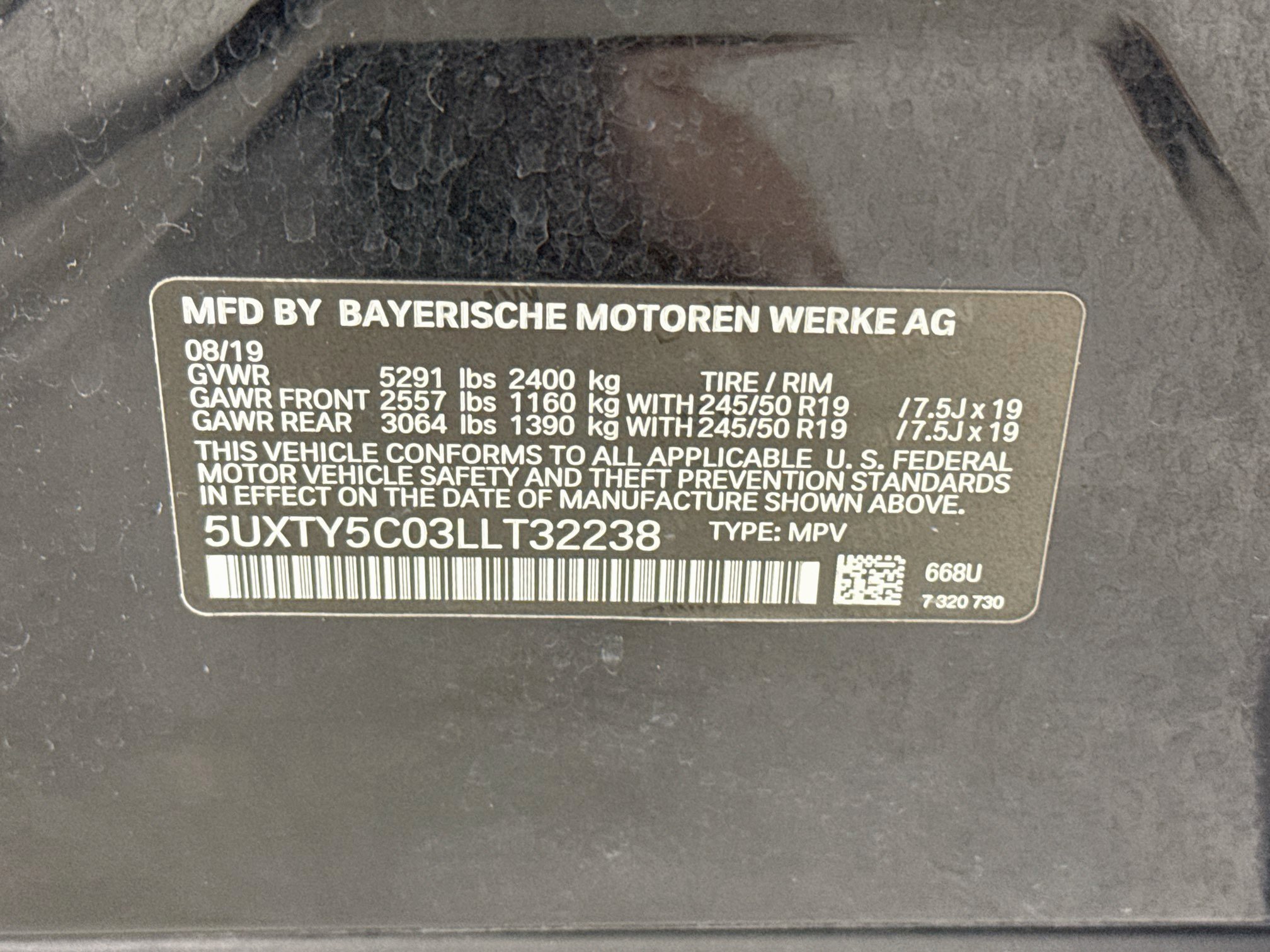Used 2020 BMW X3 xDrive30i w/ Premium Package AWD/4WD image 30