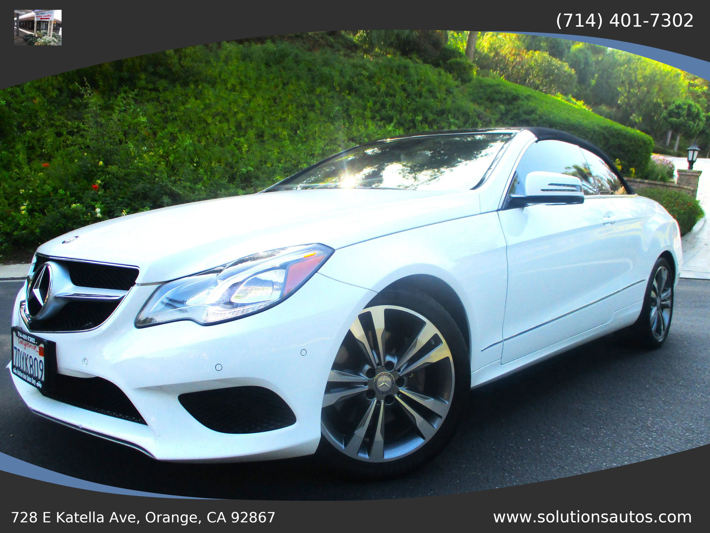 Used 2014 Mercedes-Benz E 350 Cabriolet