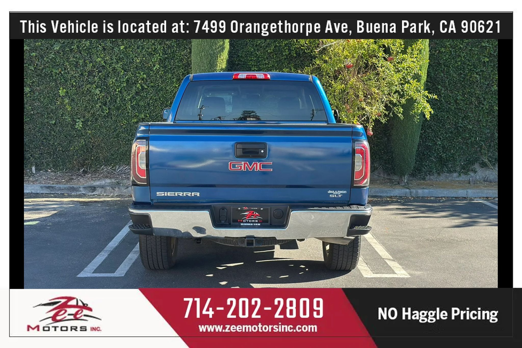 Used 2017 GMC Sierra 1500 SLT w/ Texas SLT Premium Package RWD image 8