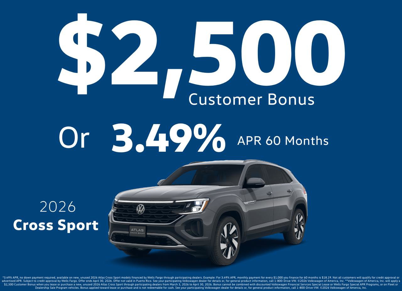 New 2026 Volkswagen Atlas Cross Sport SEL Premium R-Line image 3