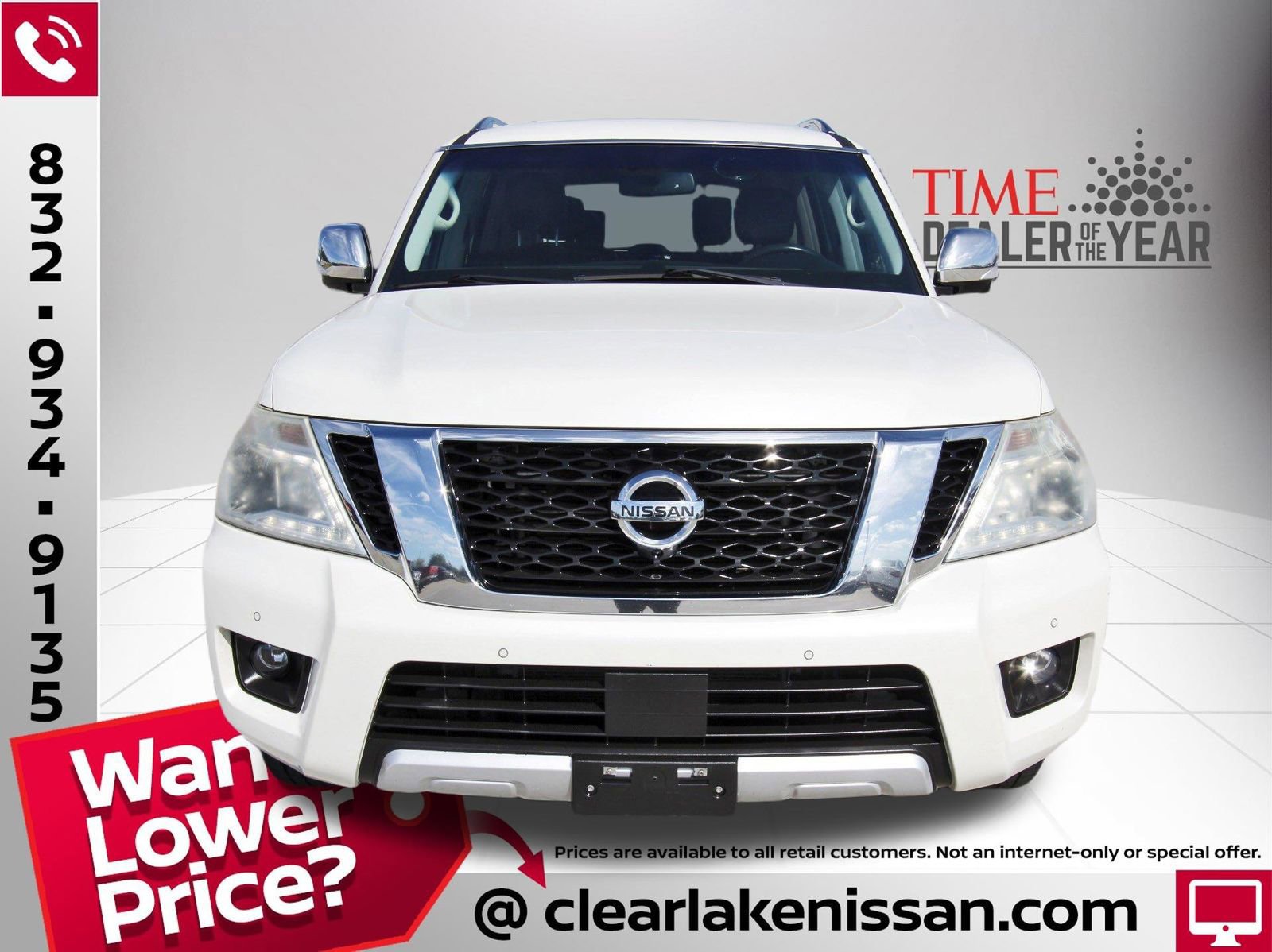 Used 2017 Nissan Armada SL w/ Moonroof Package image 2