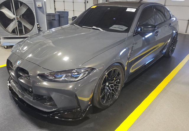 Used 2022 BMW M3 Competition w/ M Carbon Exterior Package AWD/4WD image 1
