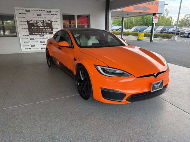 Used 2021 Tesla Model S Plaid image 2