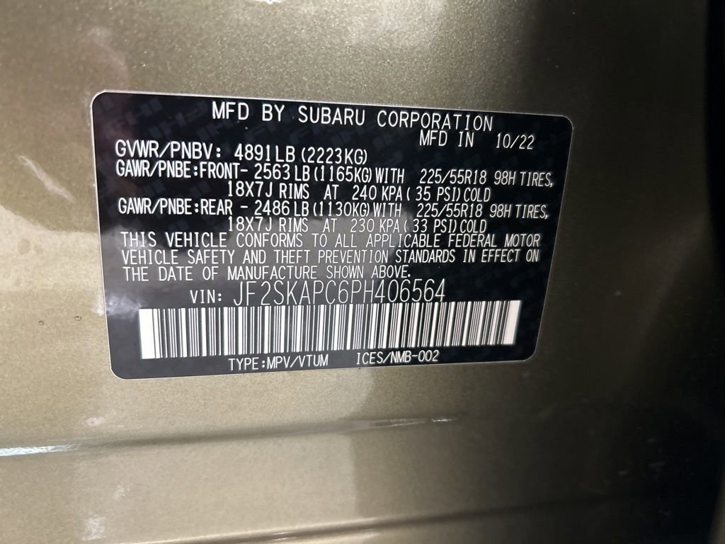 Certified 2023 Subaru Forester Limited image 32