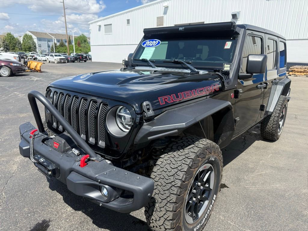 Used 2020 Jeep Wrangler Unlimited Rubicon w/ Steel Bumper Group AWD/4WD image 7