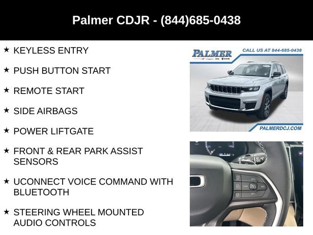 Used 2024 Jeep Grand Cherokee L Limited w/ Luxury Tech Group II image 18