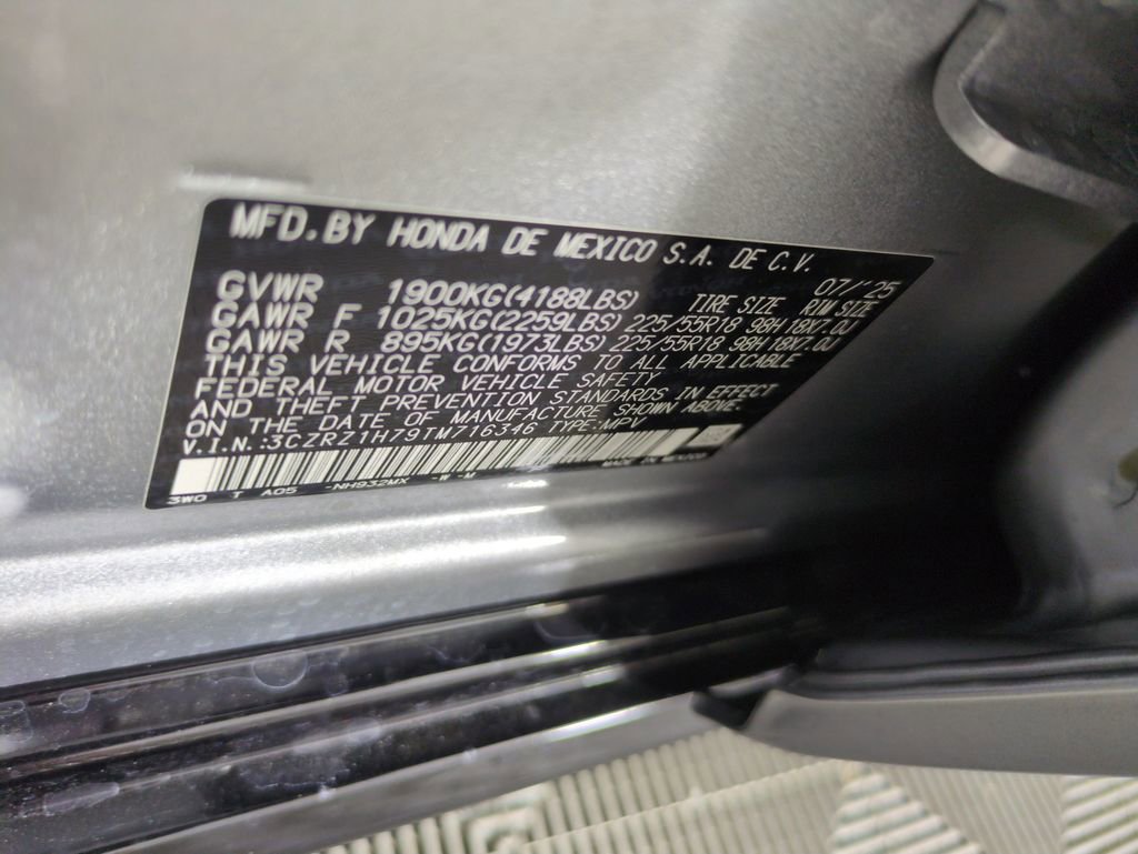 New 2026 Honda HR-V EX-L image 29