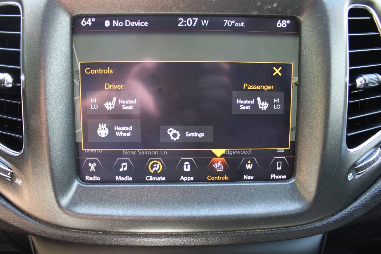 Used 2017 Jeep Compass Trailhawk w/ Navigation Group AWD/4WD image 44