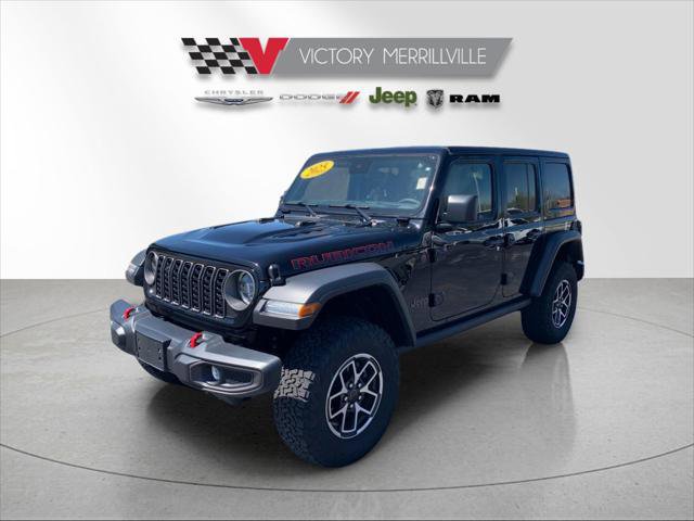 Certified 2025 Jeep Wrangler Unlimited Rubicon AWD/4WD image 1